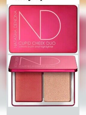 🆕️ Natasha Denona Cupid Cheek Duo —  Blush & Champagne Highlighter